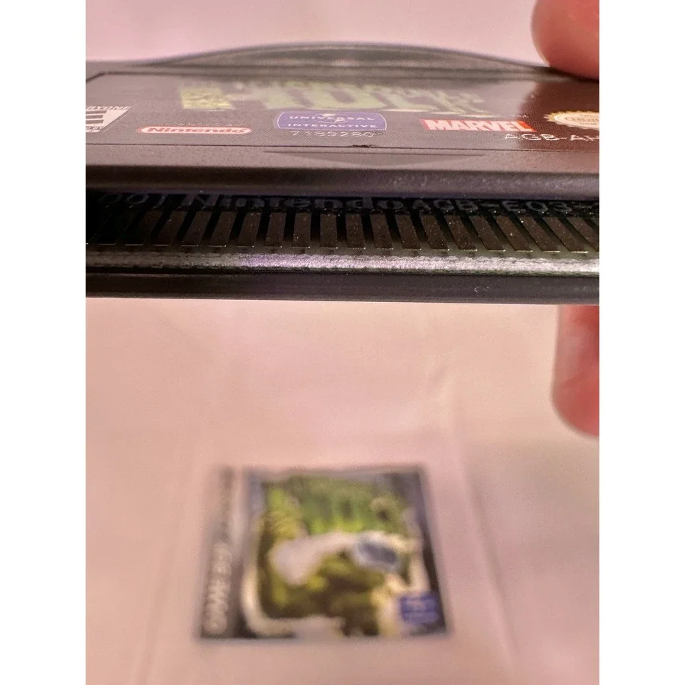 The Incredible Hulk : Game Boy Advance (Cartridge & Instruction Booklet)